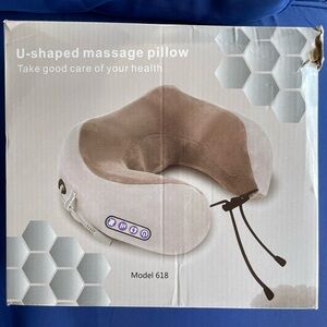 New in box U-shaped neck massage pillow